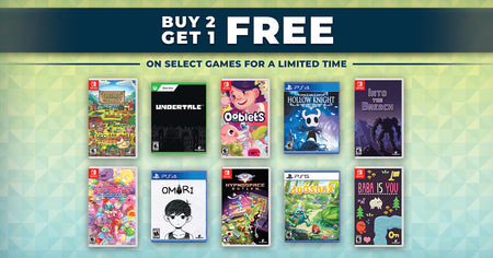 Fangamer Black Friday: Buy 2 Get 1 Free Sale on Select Physical Games Starts Now! UNDERTALE, Hollow Knight, and lots more