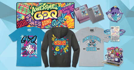 AGDQ 2024 merch has arrived! Preorder now to support the Prevent Cancer Foundation