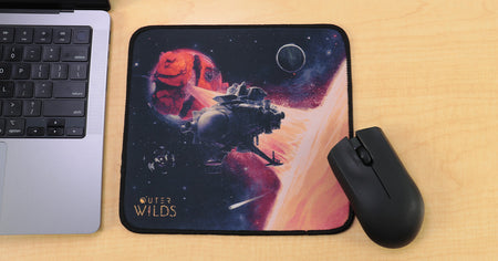 New Pizza Tower pins are here!  Plus an Outer Wilds mousepad!