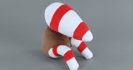 The Corrupted Storch plush joins our SIGNALIS collection! Plus a new Buckshot Roulette pin