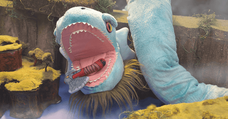 Say hello: Giant Jörmungandr puppet plushes are here!