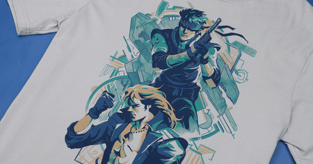 Snake & Otacon plush set returns! + new Metal Gear Solid shirts and pins