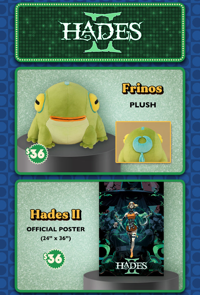 New Hades II merch is available at fangamer.com