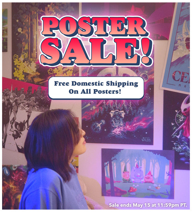 Free US shipping on in-stock posters at Fangamer.com