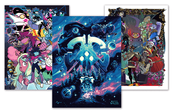 Free US shipping on in-stock posters!