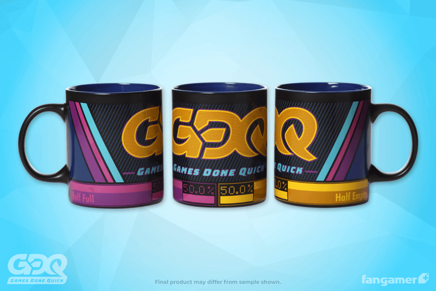 GDQ Half And Half Mug