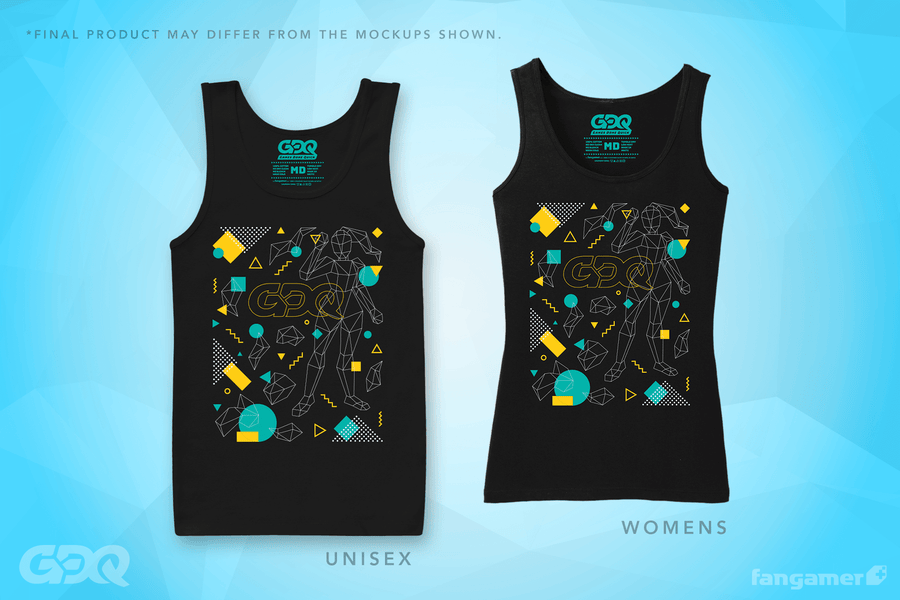 GDQ Polyhedron Tank Top