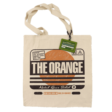 The Orange Cardboard Box Tote Bag