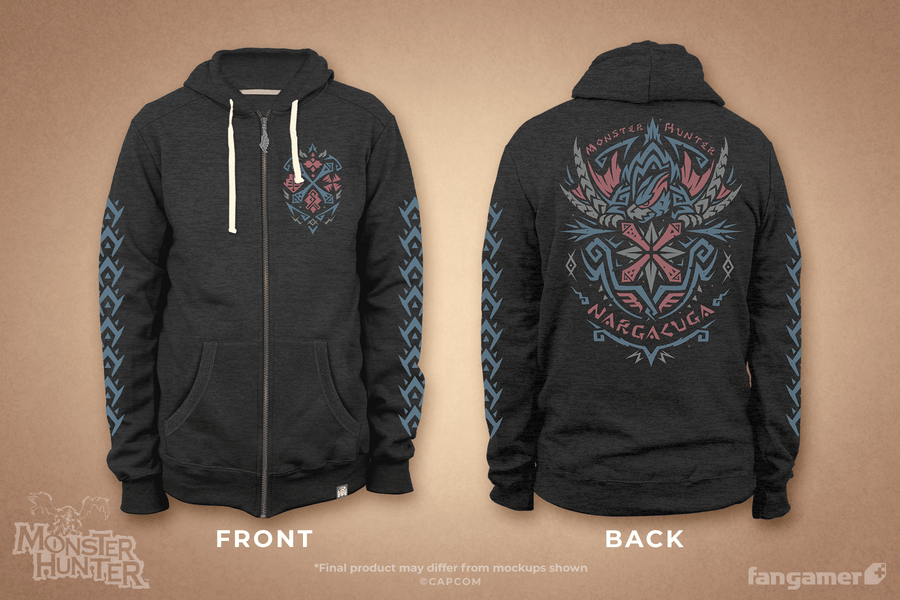 Nargacuga Hunter Hoodie - Monster Hunter