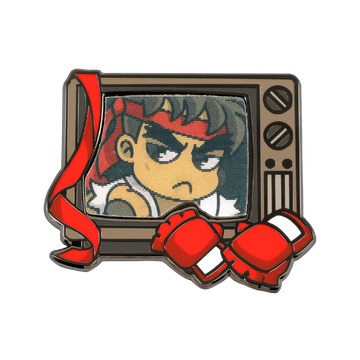 Street Fighter Buddies Lenticular Pin: Ryu