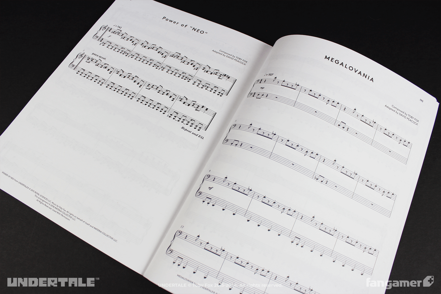 Undertale Complete Piano Score ピアノ 譜面