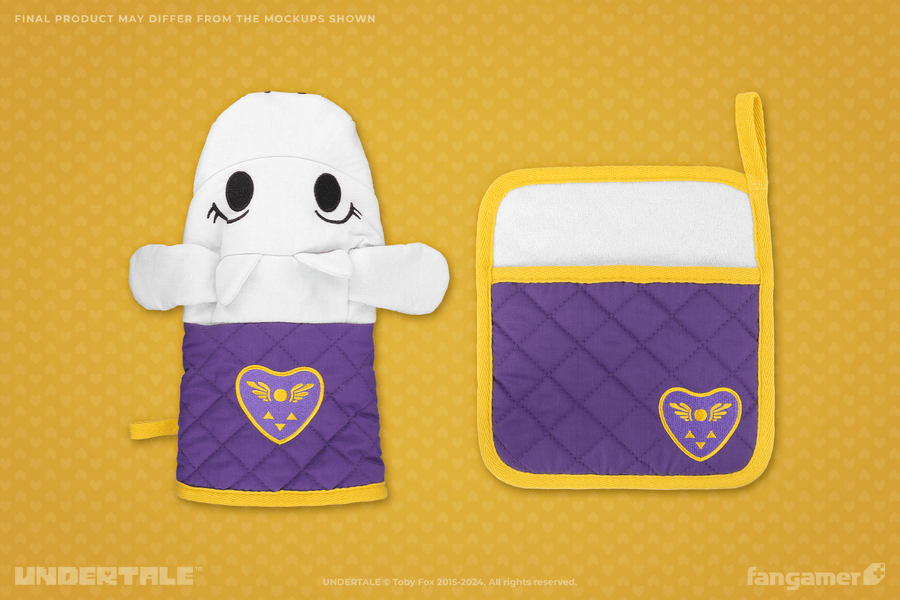 Toriel's Kitchen Oven Mitt & Potholder Set - UNDERTALE