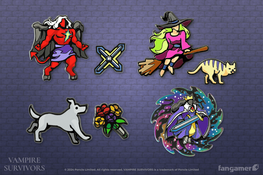 Build Your Own Vampire Survivors Pin Combo