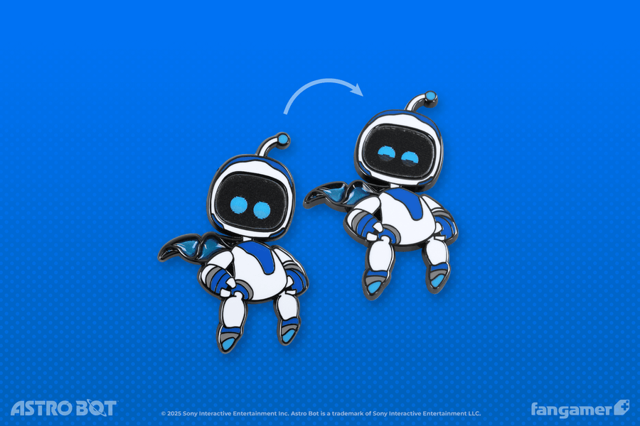 ASTRO BOT Lenticular Pin - ASTRO BOT
