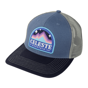 Celeste Mountain Trucker Hat