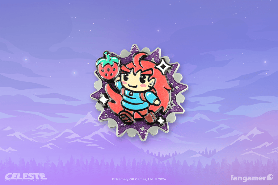 Shiny Berry Get! Spinning Pin - Celeste 64