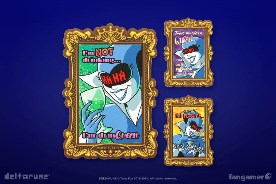 Queen Magnet Set - DELTARUNE