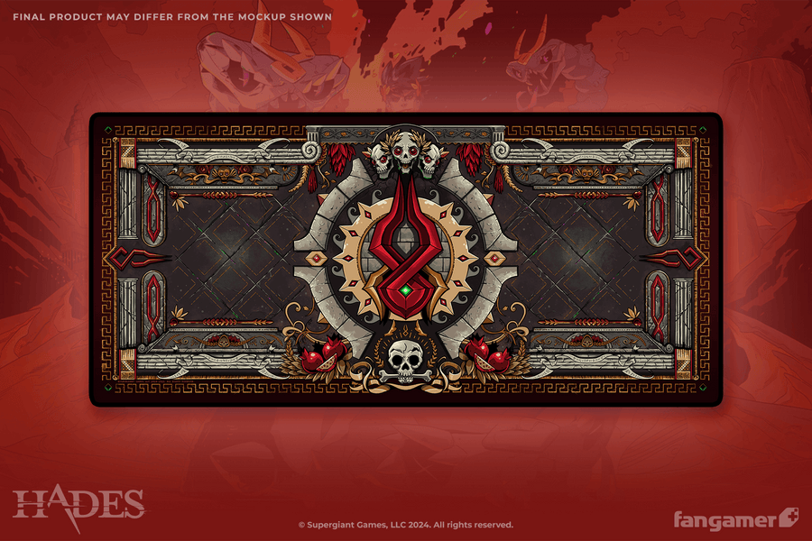 Hades Administrative Desk Mat - Hades