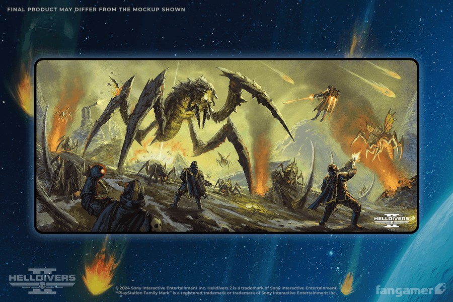 Terminids Desk Mat - Helldivers 2