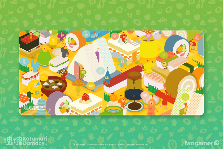 Katamari Delicacy Desk Mat - Katamari Damacy