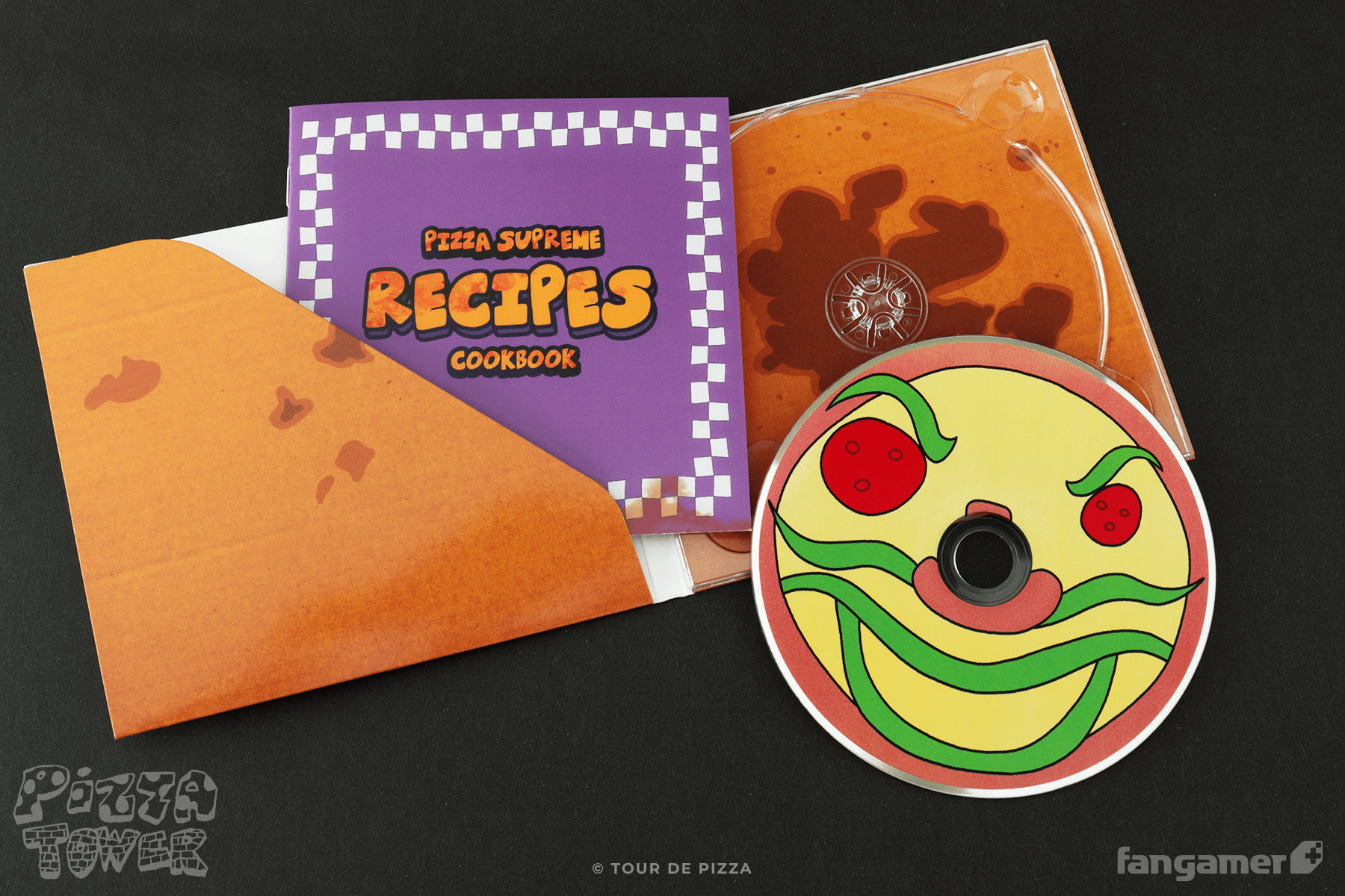 Pizza Tower - RichaadEB's Pizza Supreme CD - Fangamer Pizza Tower - RichaadEB's Pizza Supreme CD - Fangamer