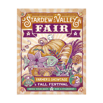 Stardew Valley Fair Poster