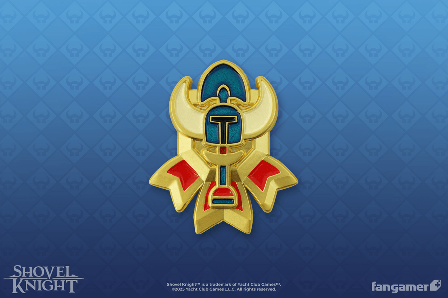Shovel Knight Die Cast Celebration Pin - Shovel Knight