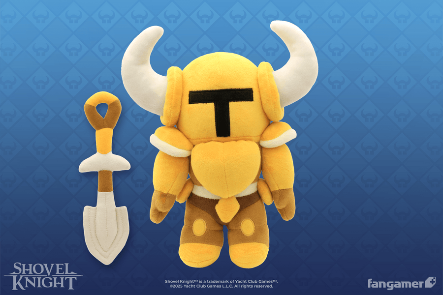 Gold Shovel Knight Plush  - Shovel Knight