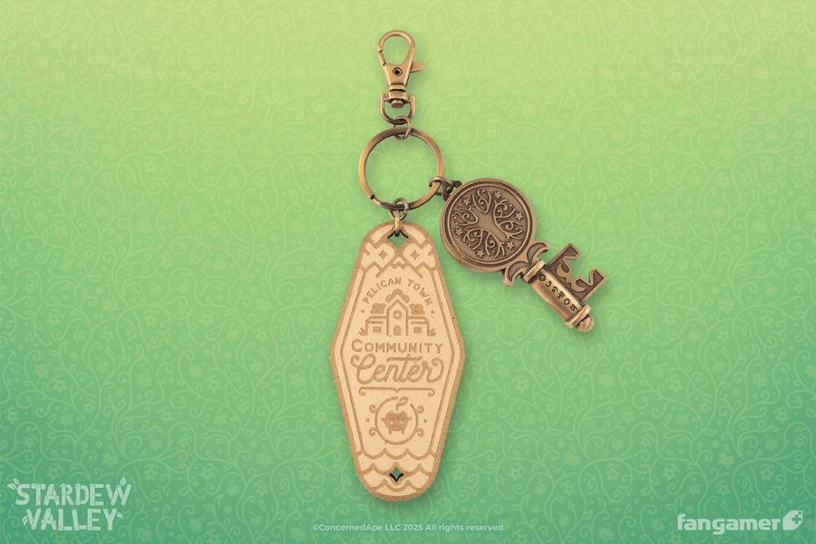 Community Center Keychain - Stardew Valley