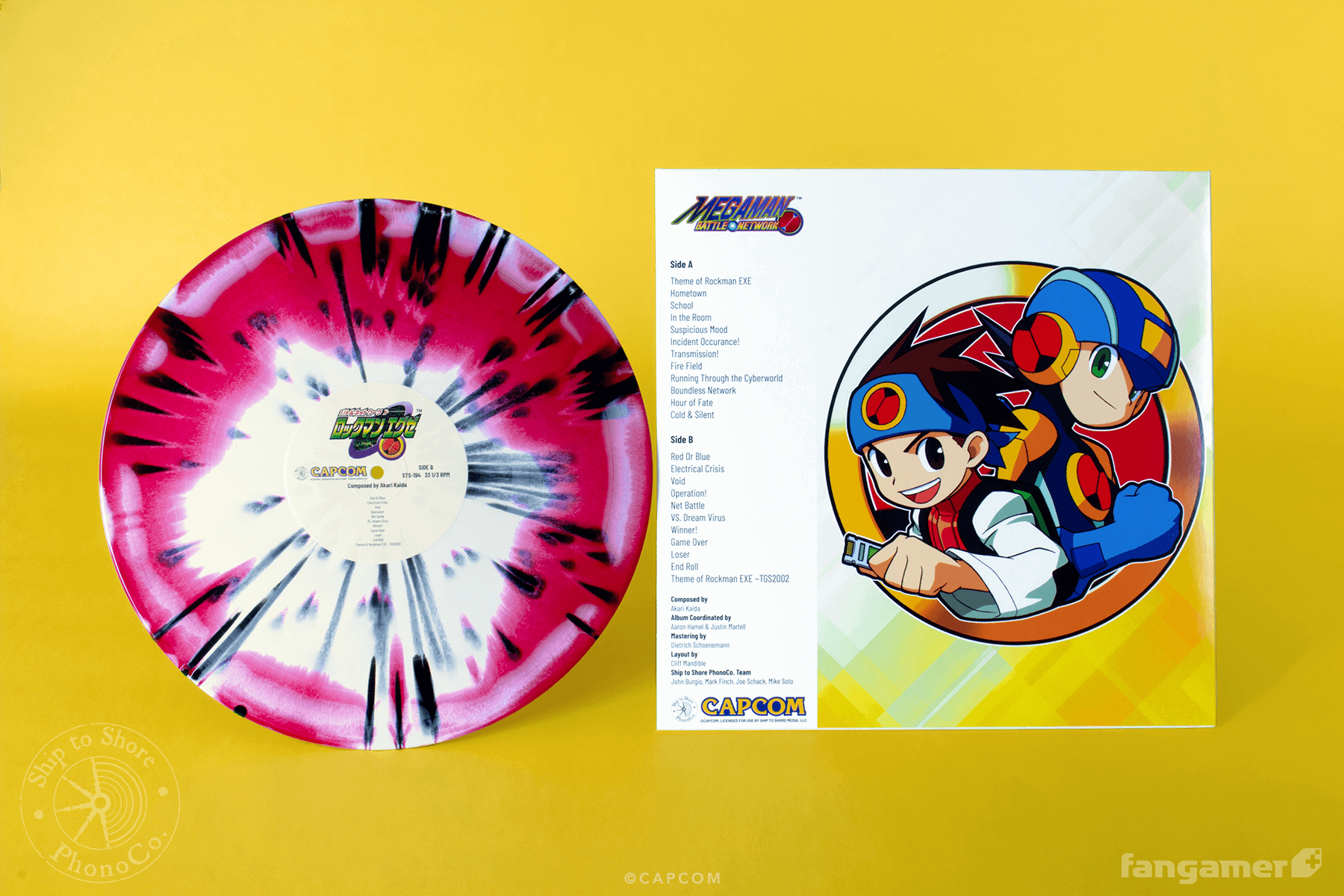 Mega Man - Mega Man Battle Network Vinyl Soundtrack - Fangamer