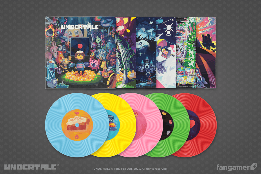 UNDERTALE Vinyl Record Coaster Set - UNDERTALE