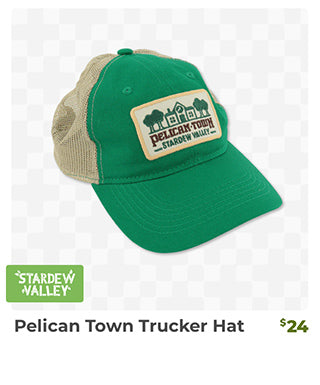 Pelican Town Hat is back in stock at fangamer.com