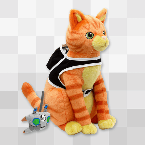 Stray - Cat and B-12 Plush Set - Fangamer