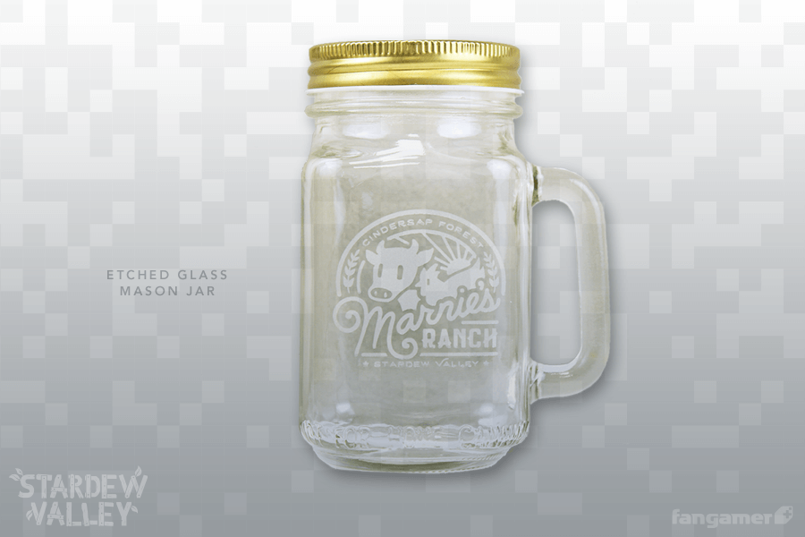 Marnie's Ranch Mason Jar Mug - Stardew Valley