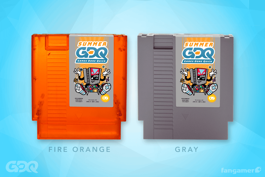 SGDQ 2022 Limited Edition NES Cartridge