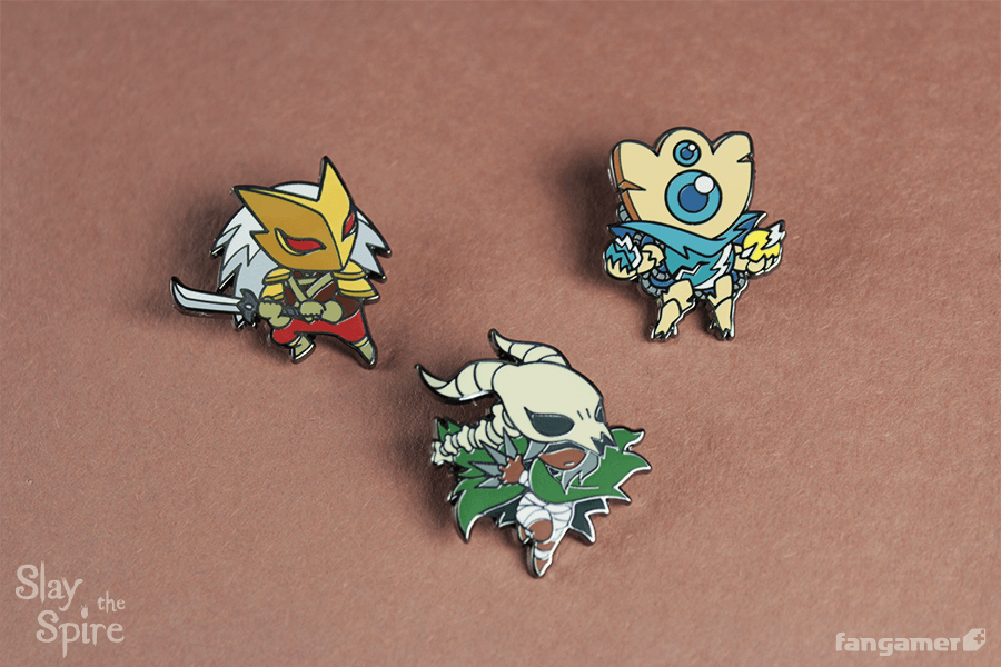 Slay the Spire - Spire Slayers Pin Set - Fangamer Slay the Spire - Spire Slayers Pin Set - Fangamer