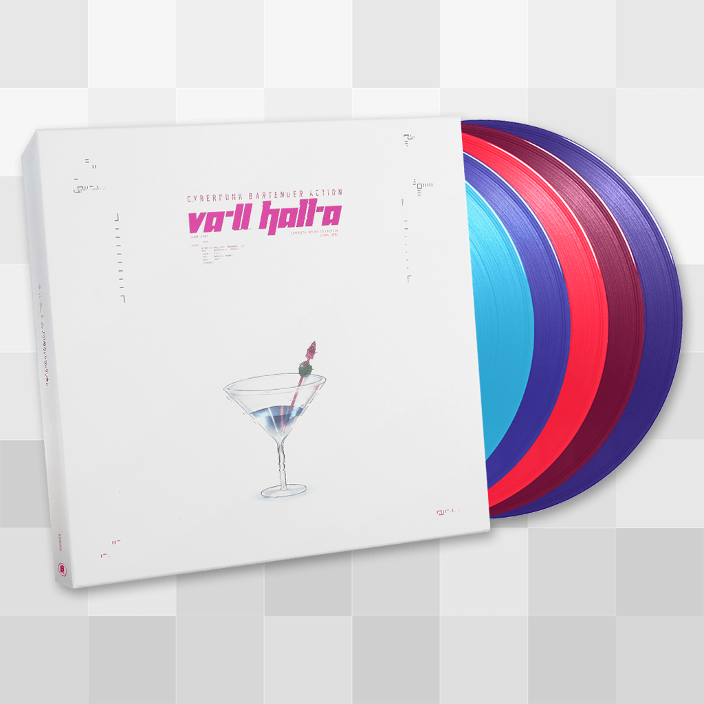 VA-11 HALL-A Complete Sound Collection Vinyl Box Set - Fangamer VA-11 HALL-A Complete Sound Collection Vinyl Box Set - Fangamer