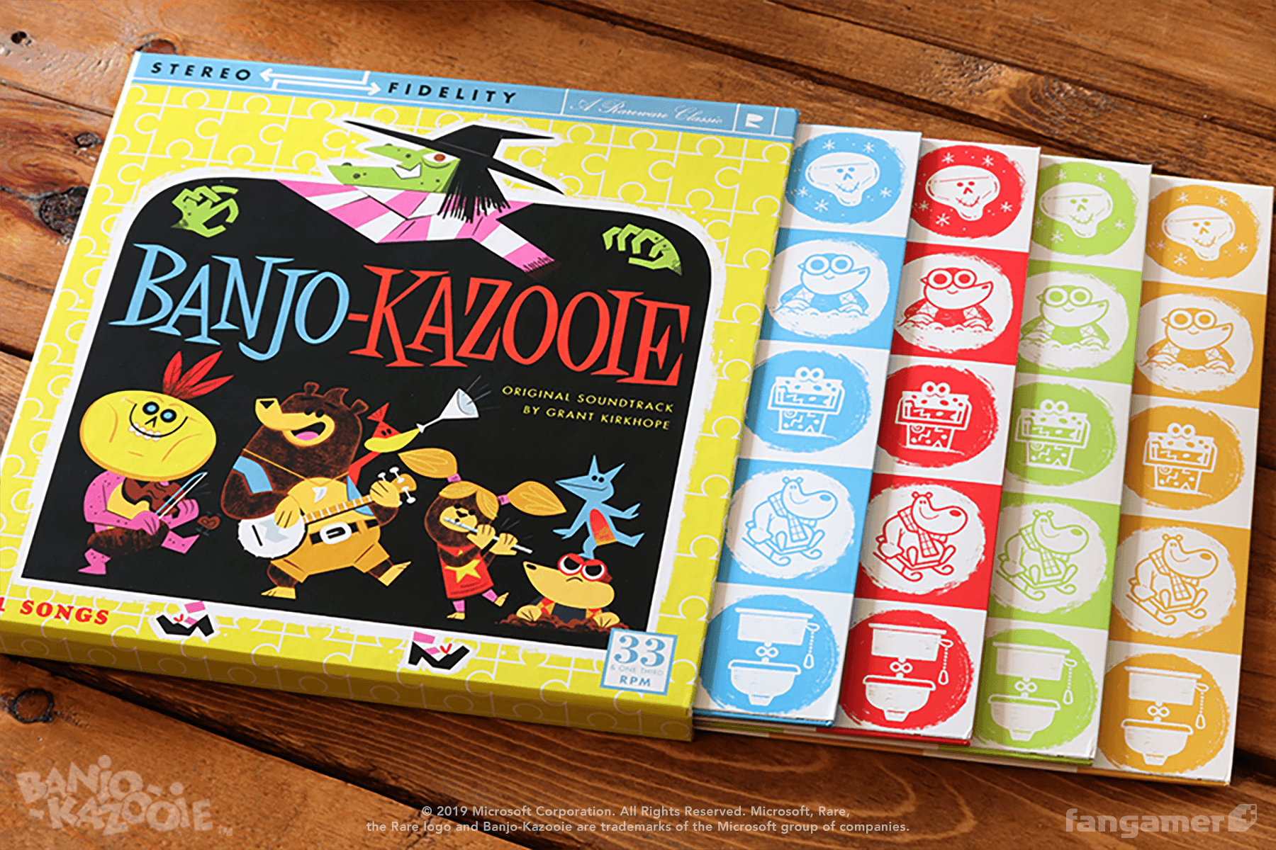 Banjo-Kazooie Vinyl Soundtrack Box Set - Fangamer