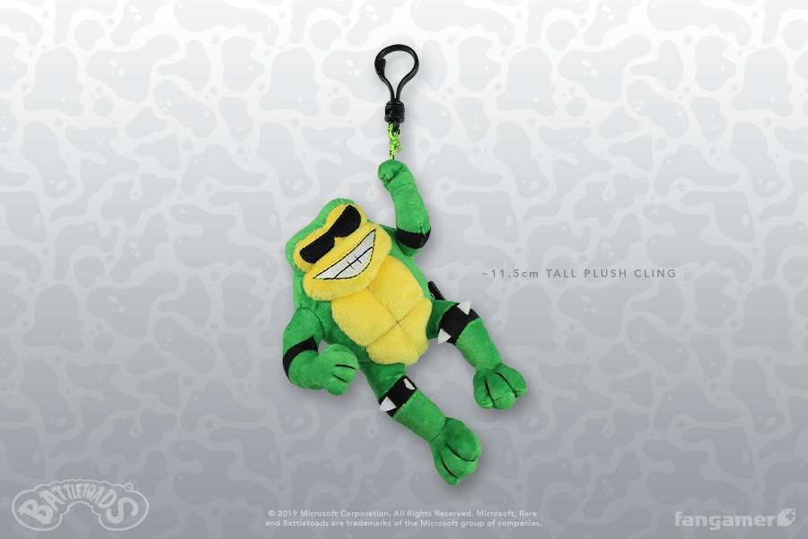 Rash Plush Cling - Battletoads