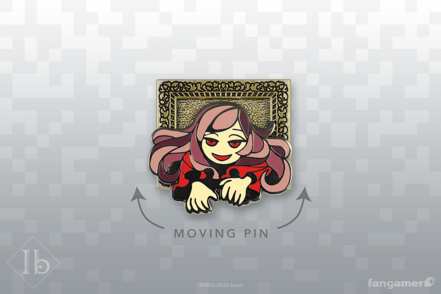 The Lady in Red Moving Pin
