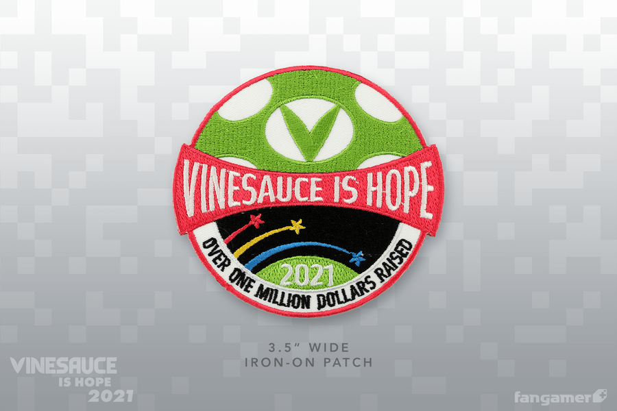 Vinesauce is HOPE 2021 Commemorative Patch
